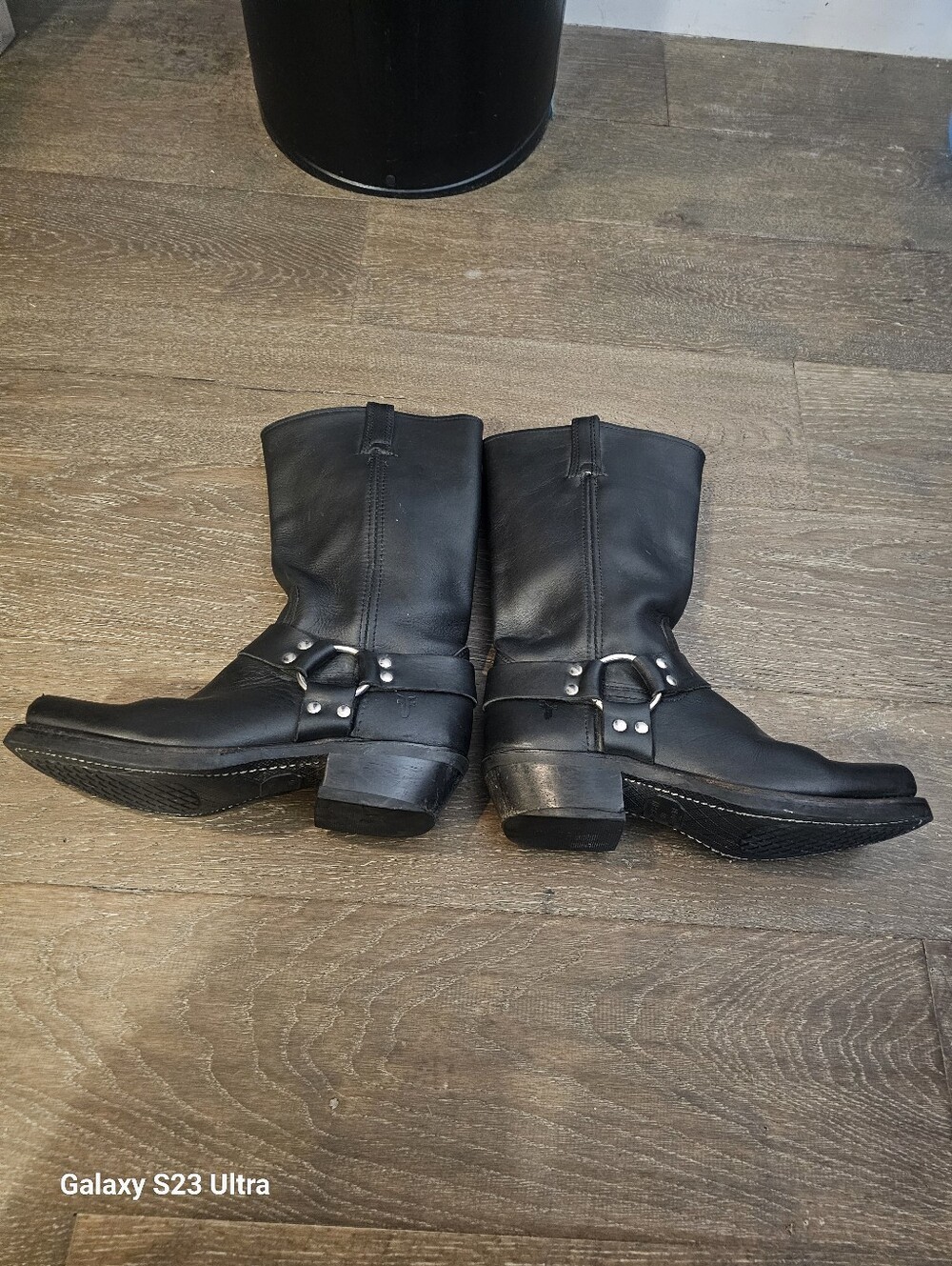 Frye Harness Boot- Black Size 8.5 - Picture 6 of 14